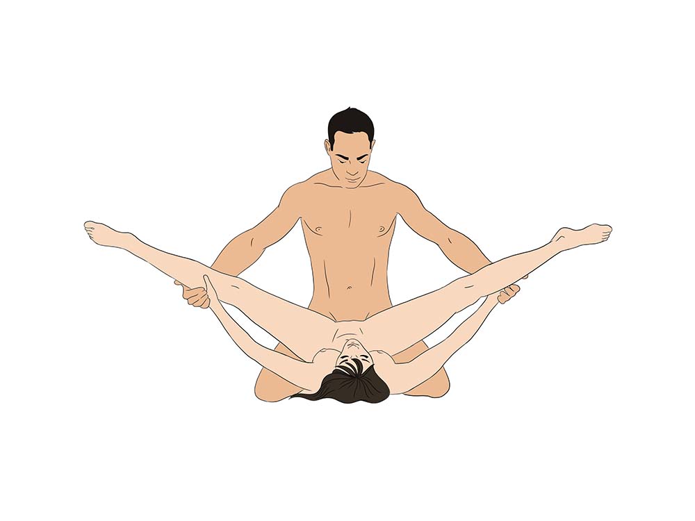 Hitch sex position